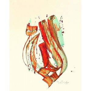 Abdul Rasheed, 22 x 28 Inch, Mixed Media On Paper, Calligraphy Painting, AC-AR-028